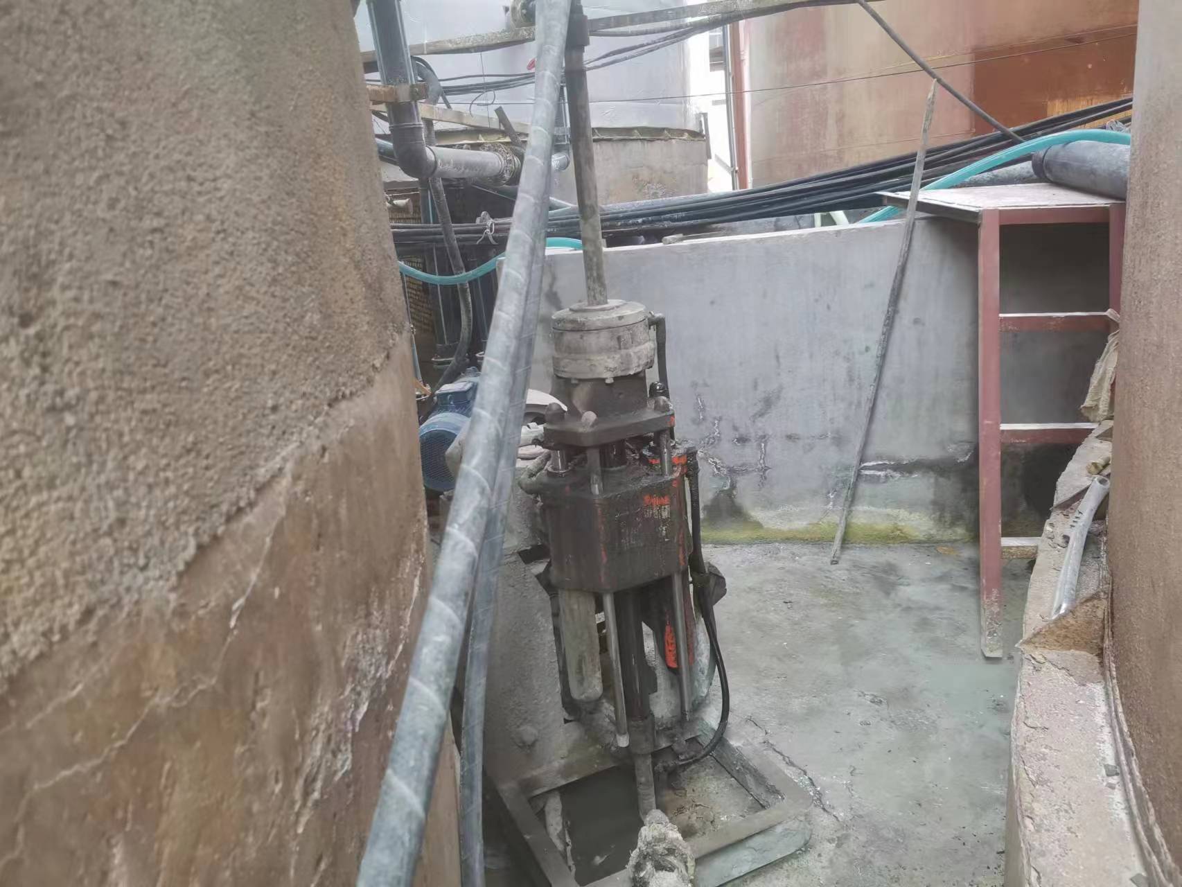 洛隆房屋下沉注浆